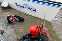 Divers replacing WOM Warps 2023